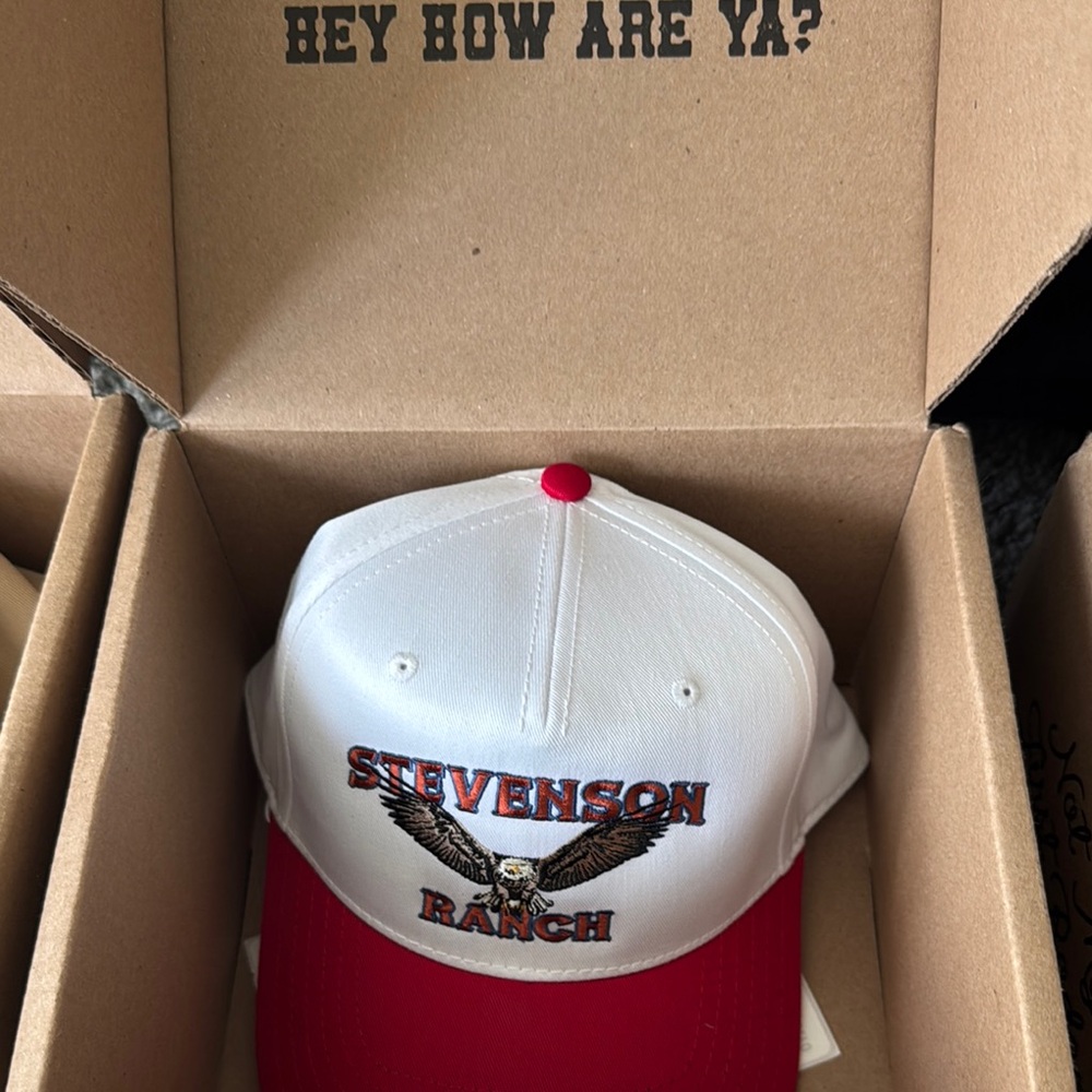 Stevenson Ranch Red and White Cap